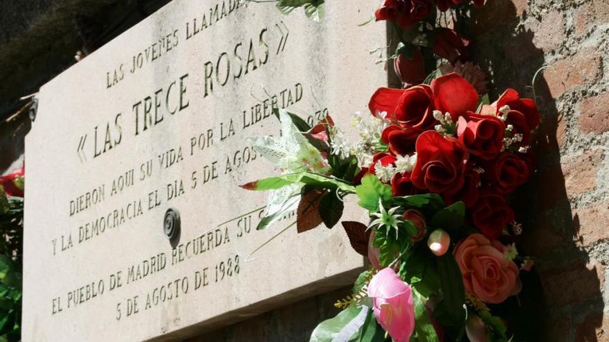 Las &#039;Trece Rosas&#039; no se olvidan