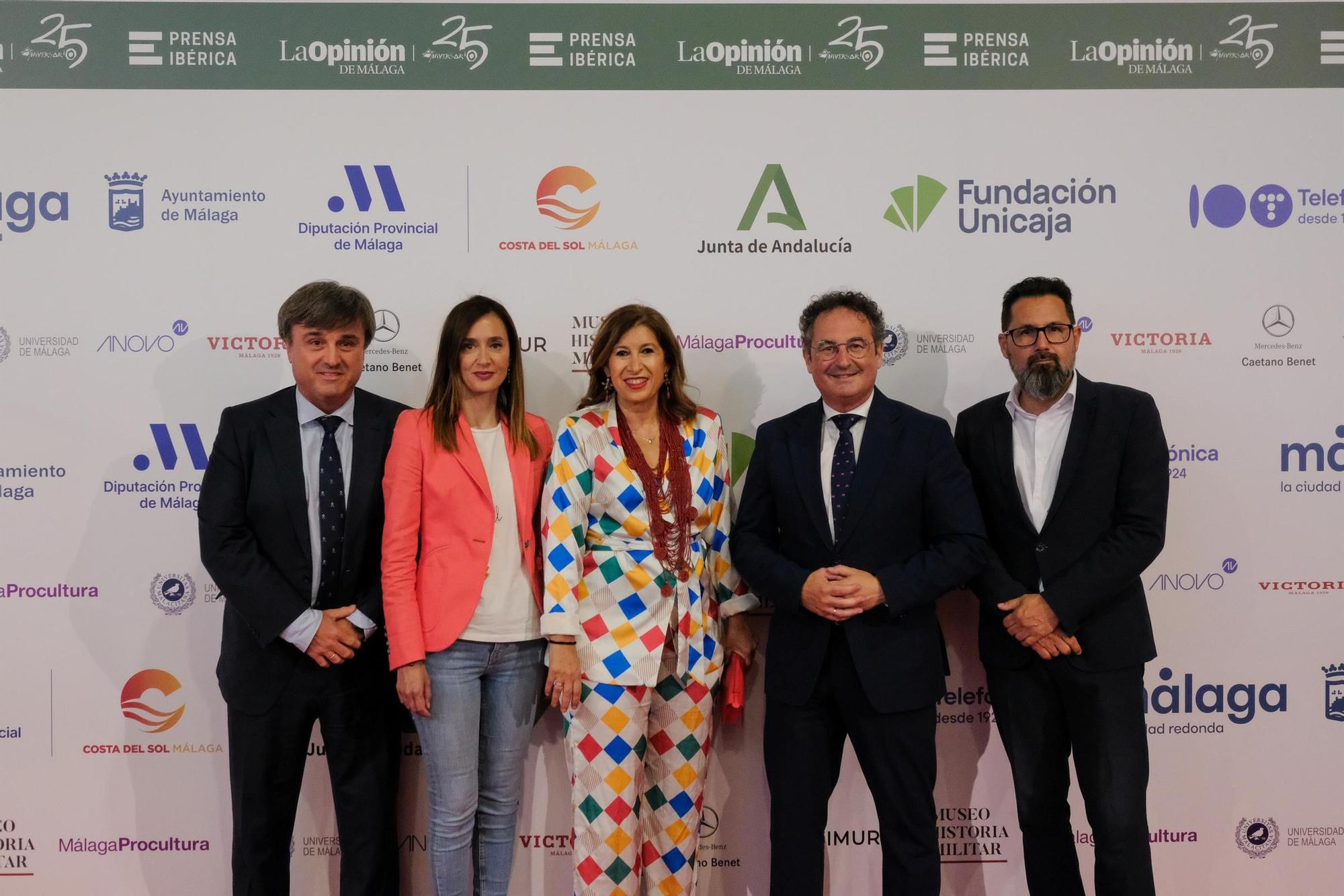 La gala de los 25 años de La Opinión de Málaga, en imágenes