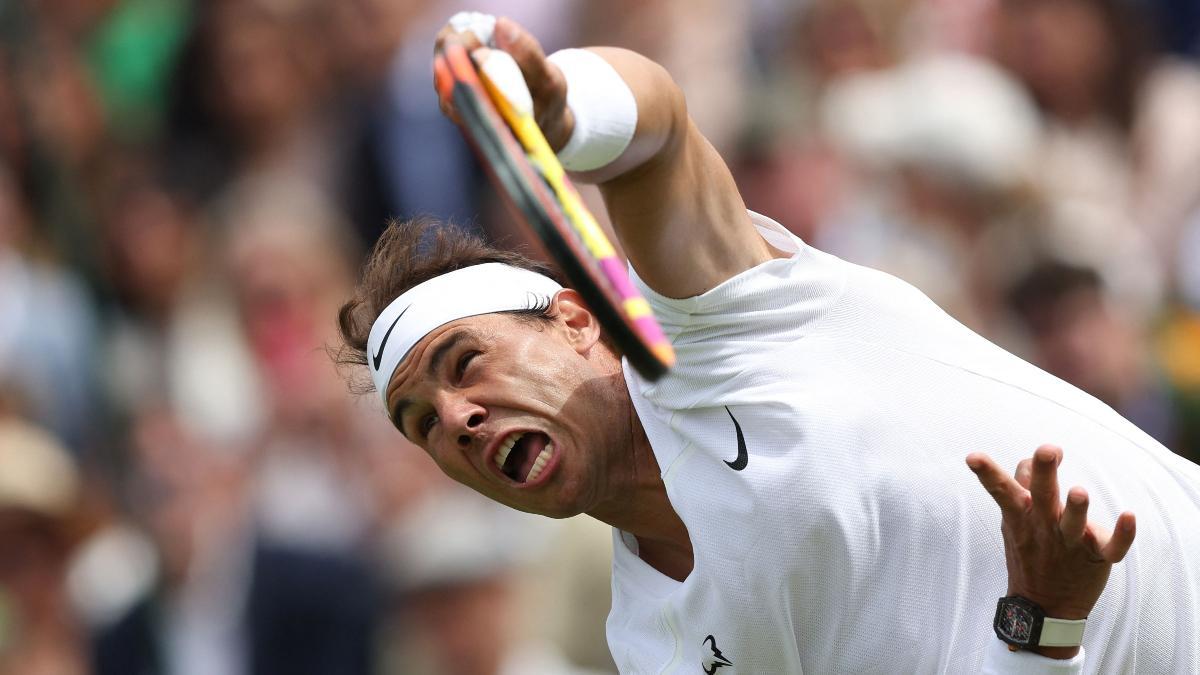 Nadal cayó en su último encuentro de preparación para Wimbledon