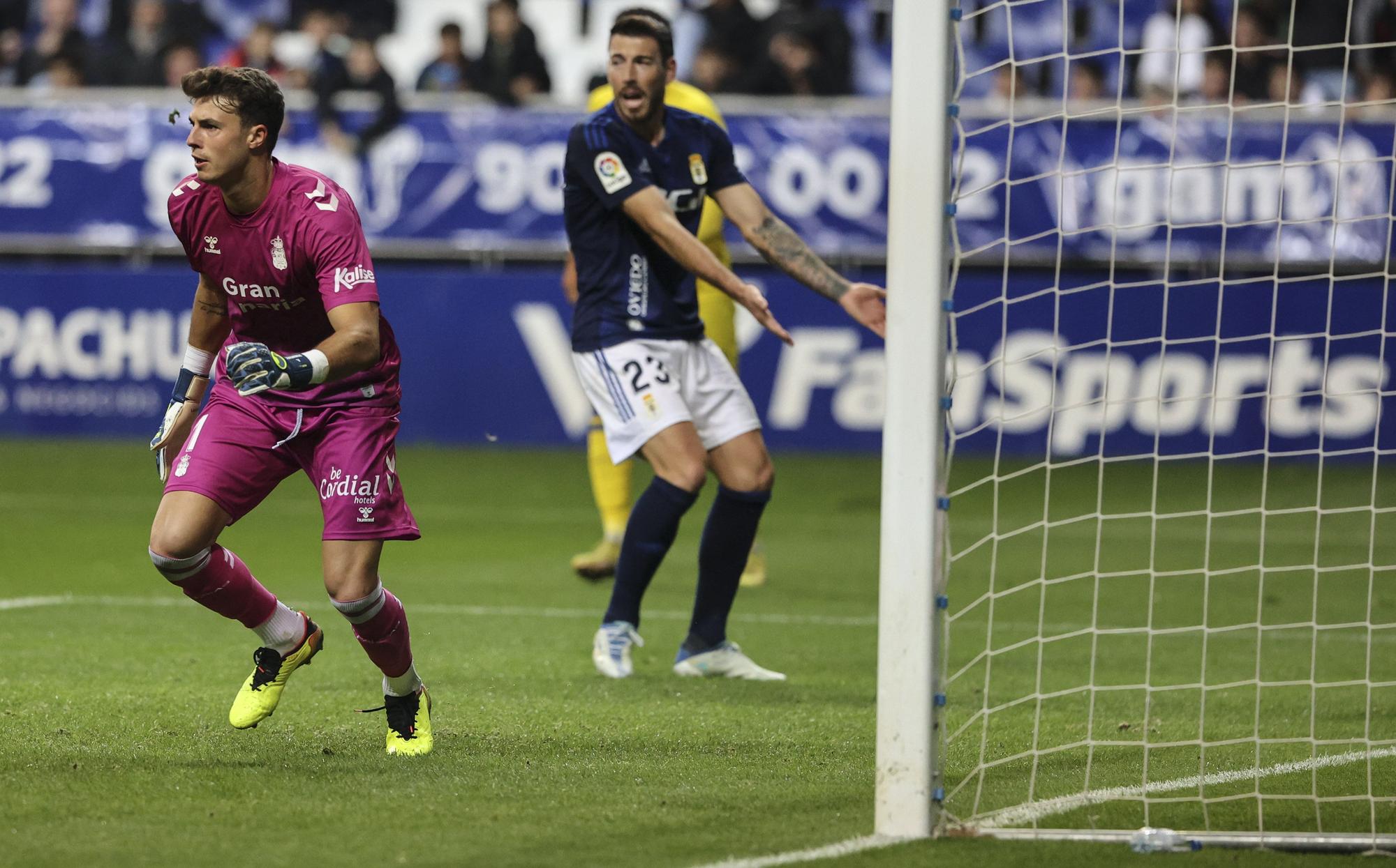 En imágenes: así fue el empate entre Real Oviedo y Las Palmas