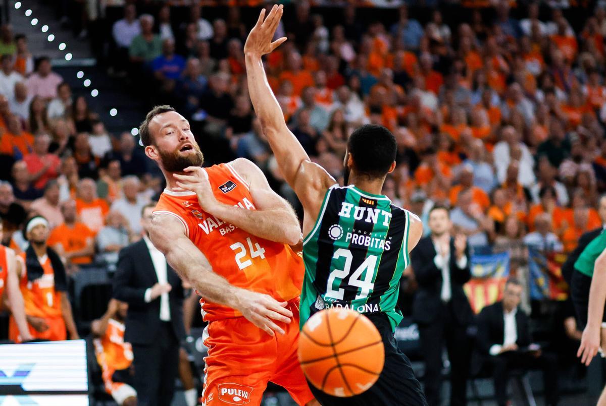 Valencia VLC SPD Baloncesto segundo partido de la semifinal de los play off de la liga Endesa entre el Valencia Basket y el Asisa Joventut de Badalona