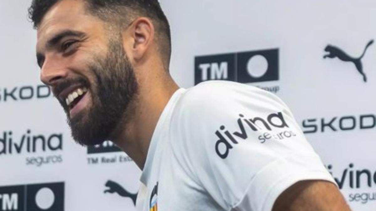 Luis Rioja en rueda de prensa.