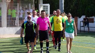 Fútbol | Los veteranos de Castellón cambian por un día la competición por un torneo solidario