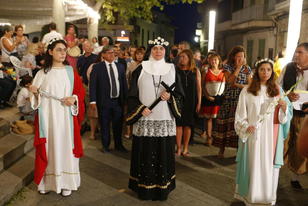 Procesión de la beata en Santa Margalida