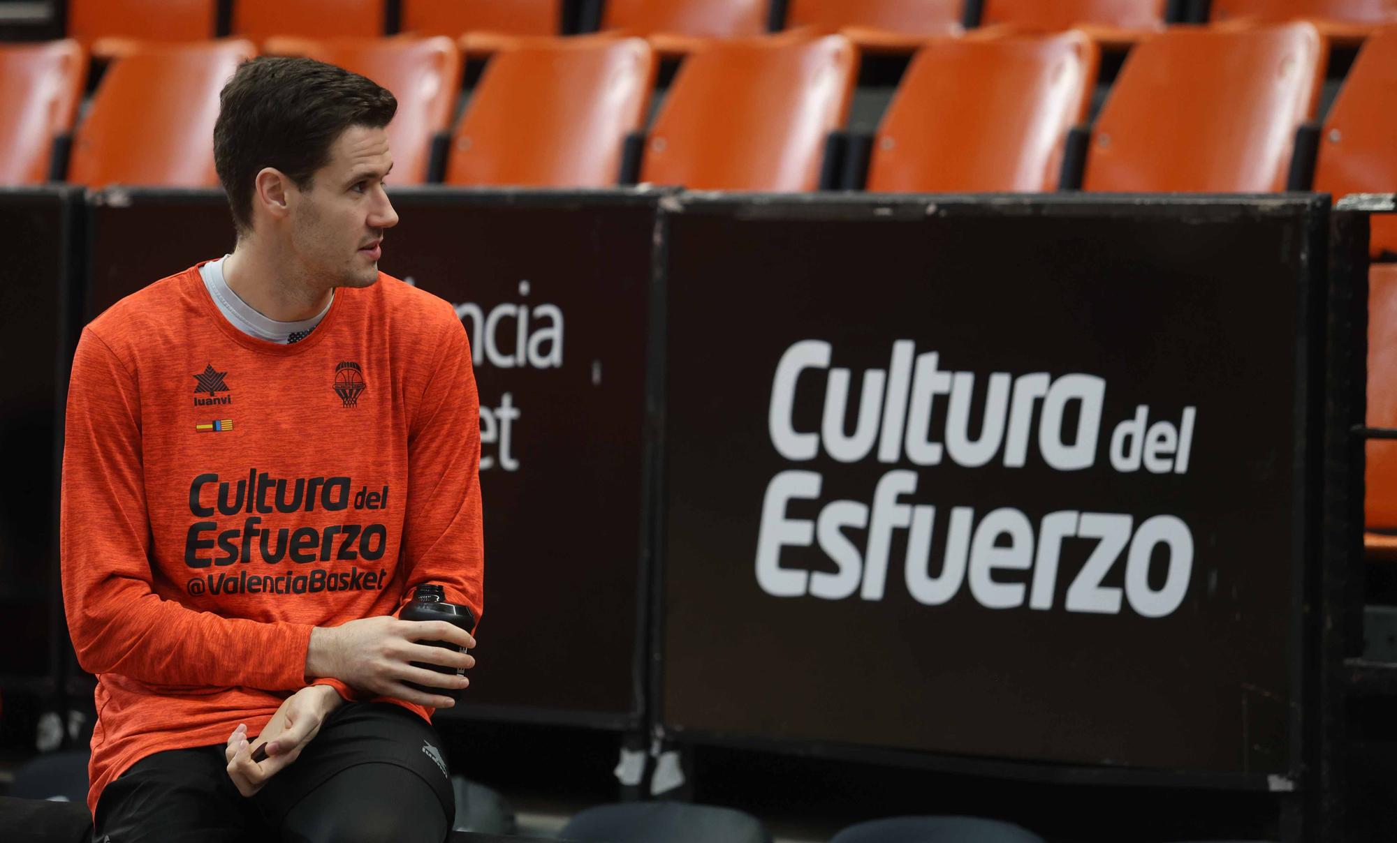 Entrenamiento previo al partido de Euroleague frente al Anadolu Efes Istanbul