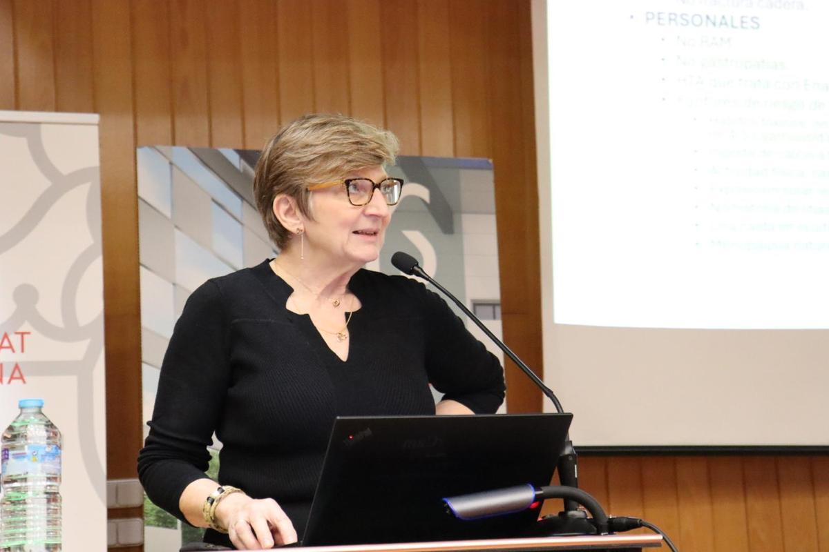 La doctora Paloma Vela