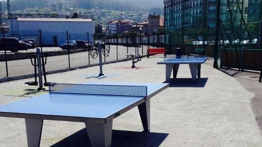 Nuevas instalaciones deportivas en la plaza de España. // S.A.