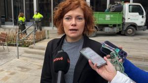 Alamany (ERC) en declaraciones a los medios este miércoles