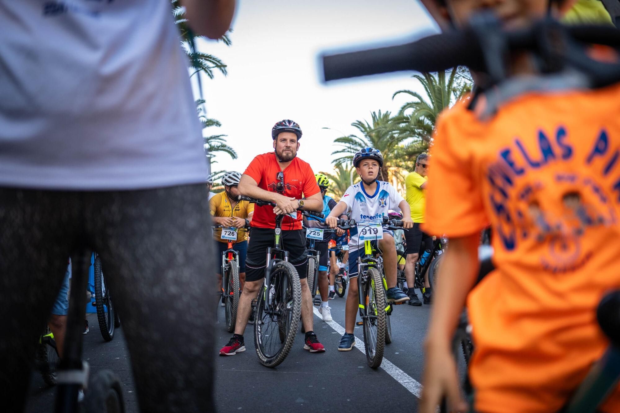 Fiesta de la bicicleta en Santa Cruz de Tenerife
