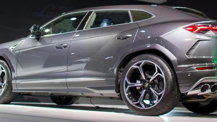 Lamborghini Urus SUV, presentado en Detroit.