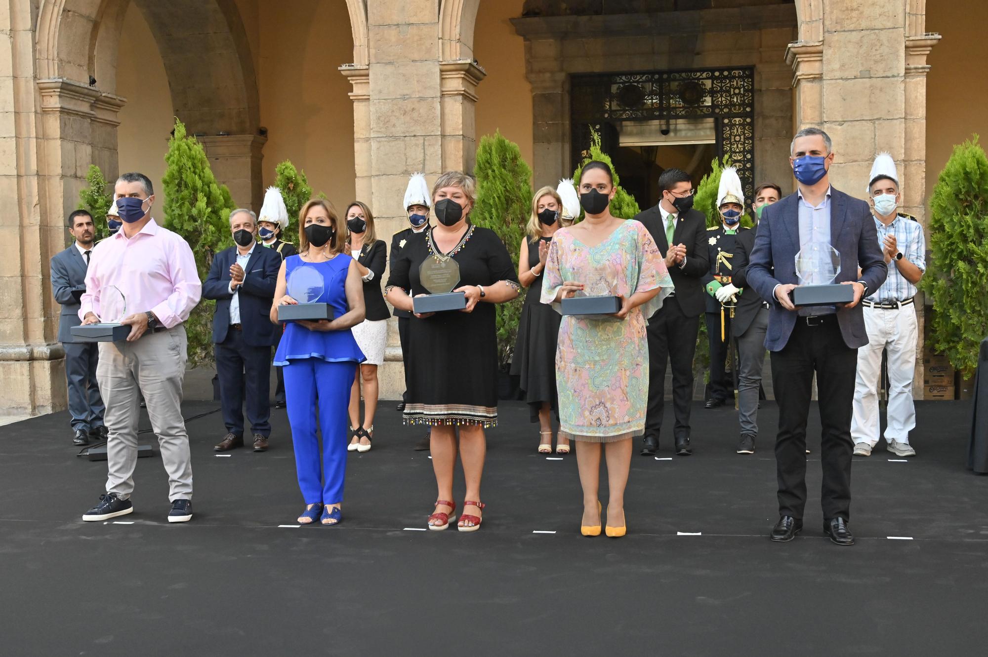 Las imágenes del homenaje a las víctimas del covid