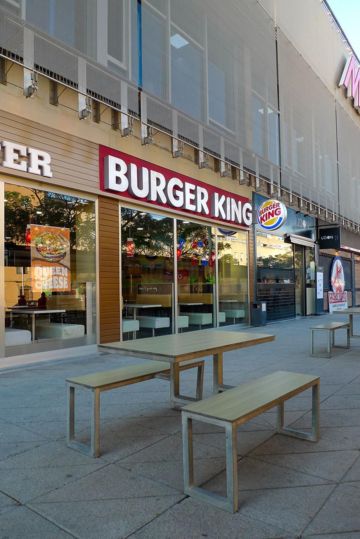 Ocimax ofrece propuestas gastronómicas para tods los gustos y bolsillos como el Burger King.