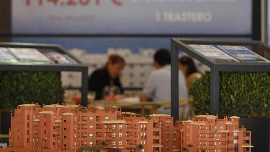 Imagen de una pasada edición de la feria inmobiliaria SIMed de Málaga.