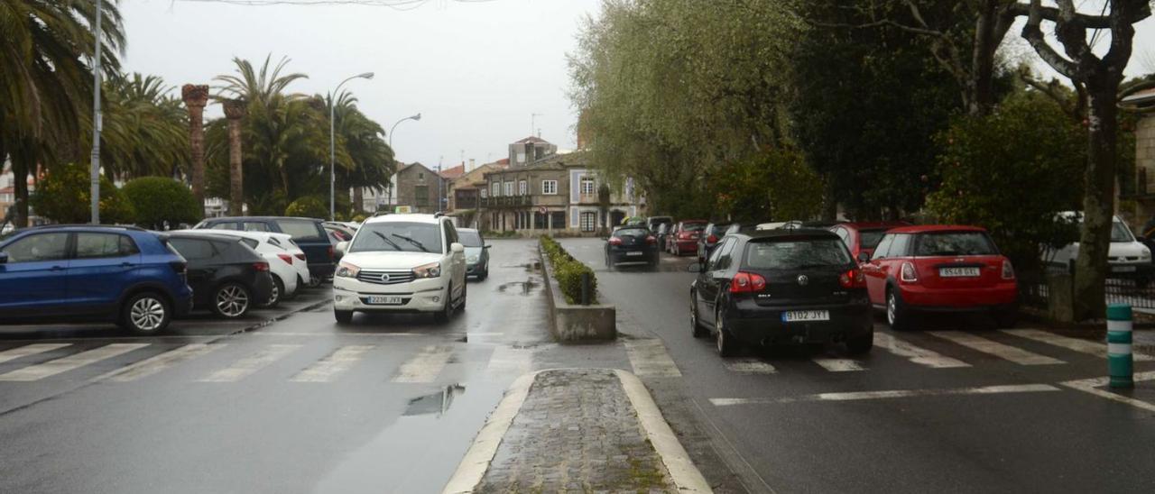 Los técnicos del PMUS proponen habilitar la zona azul en el Paseo da Calzada. |  // NOÉ PARGA