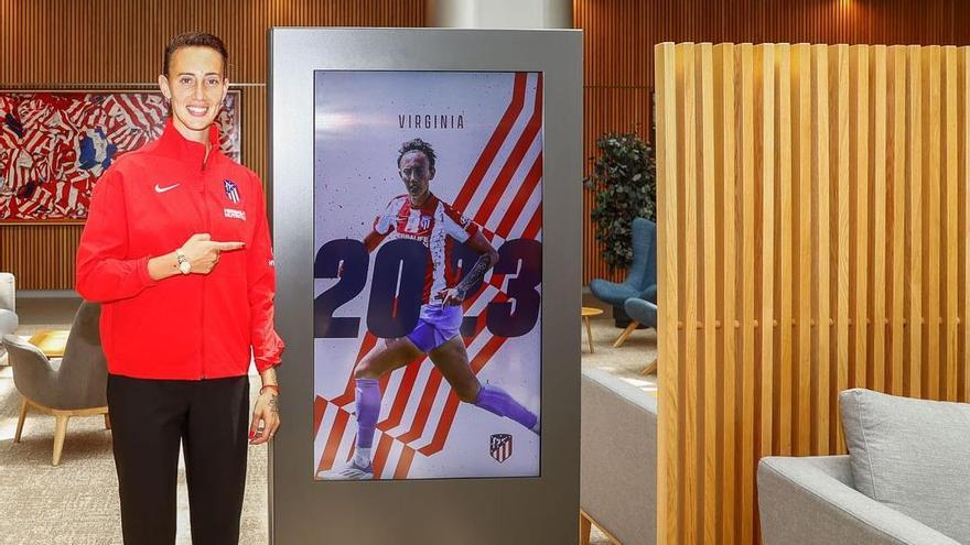 La mallorquina Virginia Torrecilla renueva con el Atlético hasta 2023