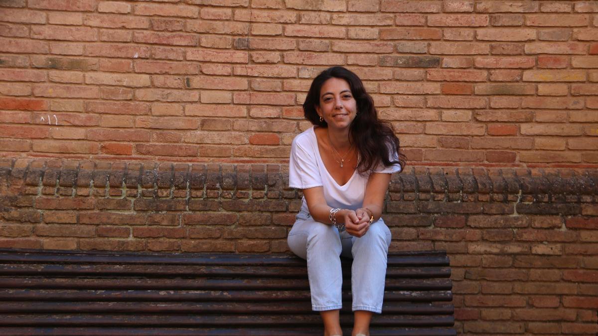 La periodista i escriptora, Mar Camps, a Celrà.
