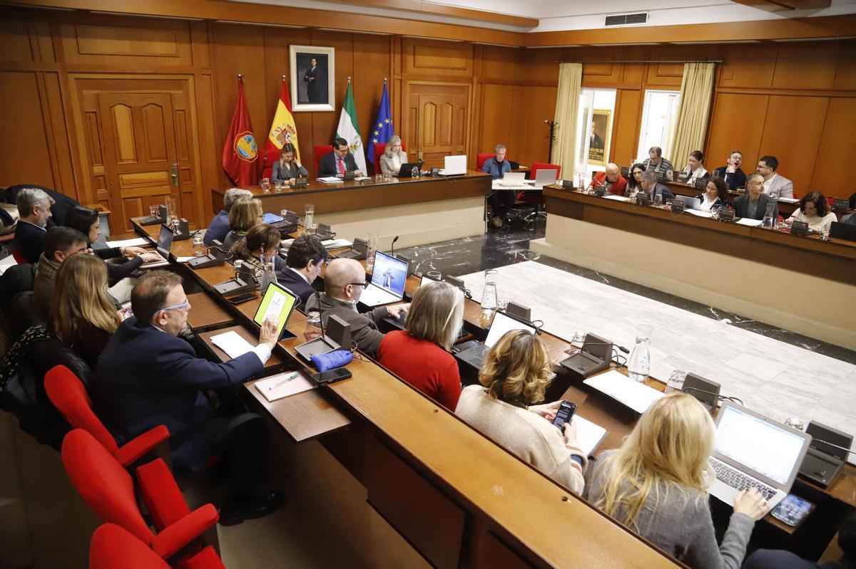 Primer Pleno del Ayuntamiento de 2026.