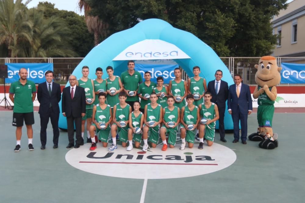 El Unicaja presenta a sus categorías inferiores