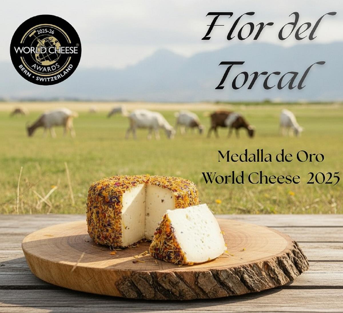 El Pastor del Torcal ha obtenido tres medallas en los World Cheese Awards 2025.