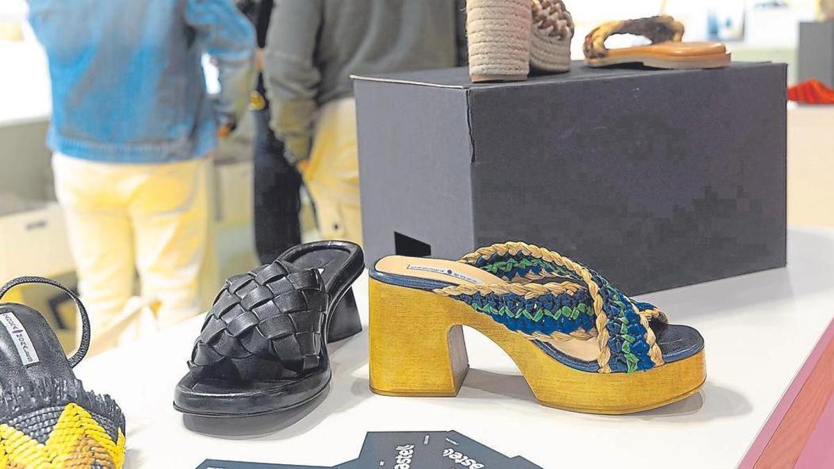 Calzado en una de las últimas ediciones de Futurmoda celebrada en Fira Alacant.