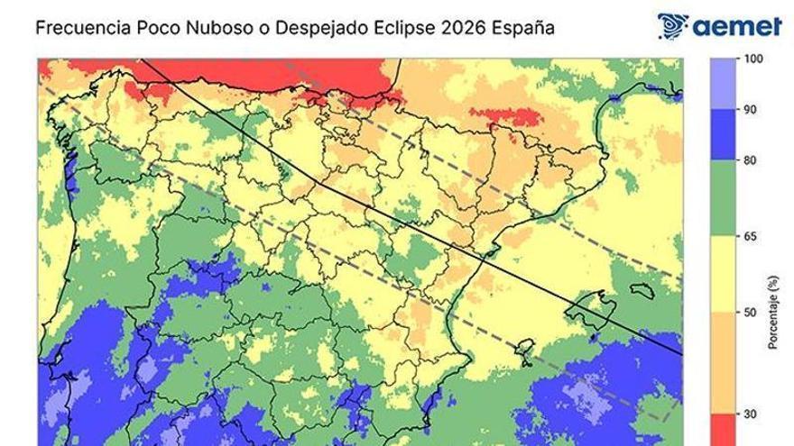 ¿Qué tiempo hará durante el eclipse del 12 de agosto?