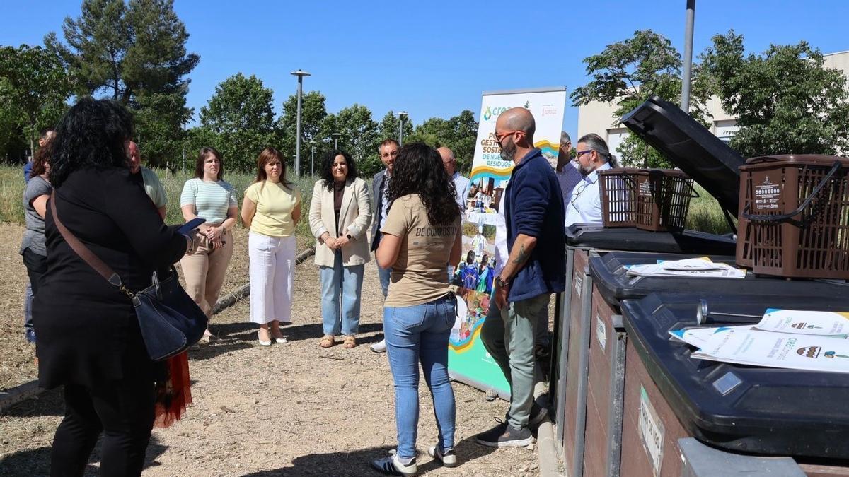 Presentación de la nueva isla de compostaje este martes en Banyeres
