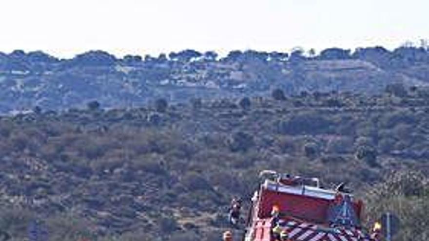 Obras en la carretera de Pino.