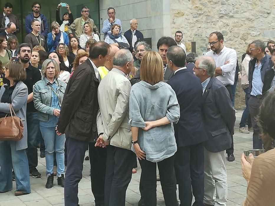 Concentracions a Girona en protesta per la sentència del procés