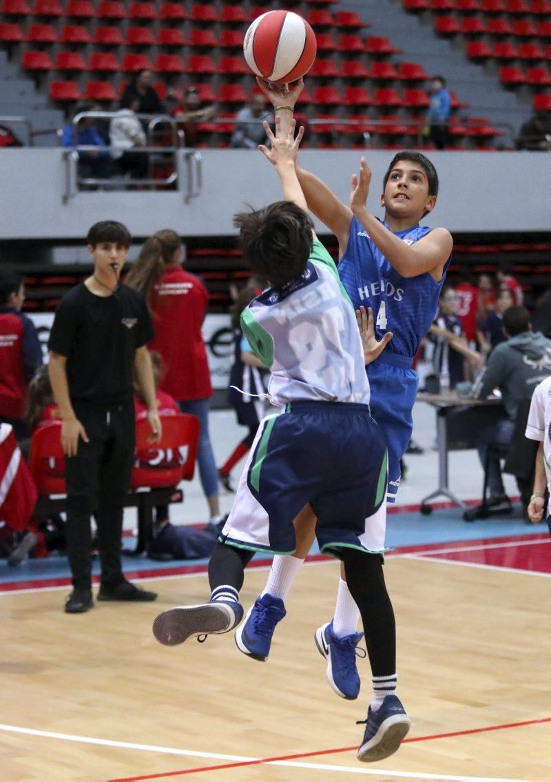 Día del minibasket en el Príncipe Felipe