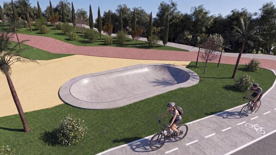 Torremolinos proyecta un circuito de ‘pump track’ en una parcela de 4.000 m2 de El Pinillo