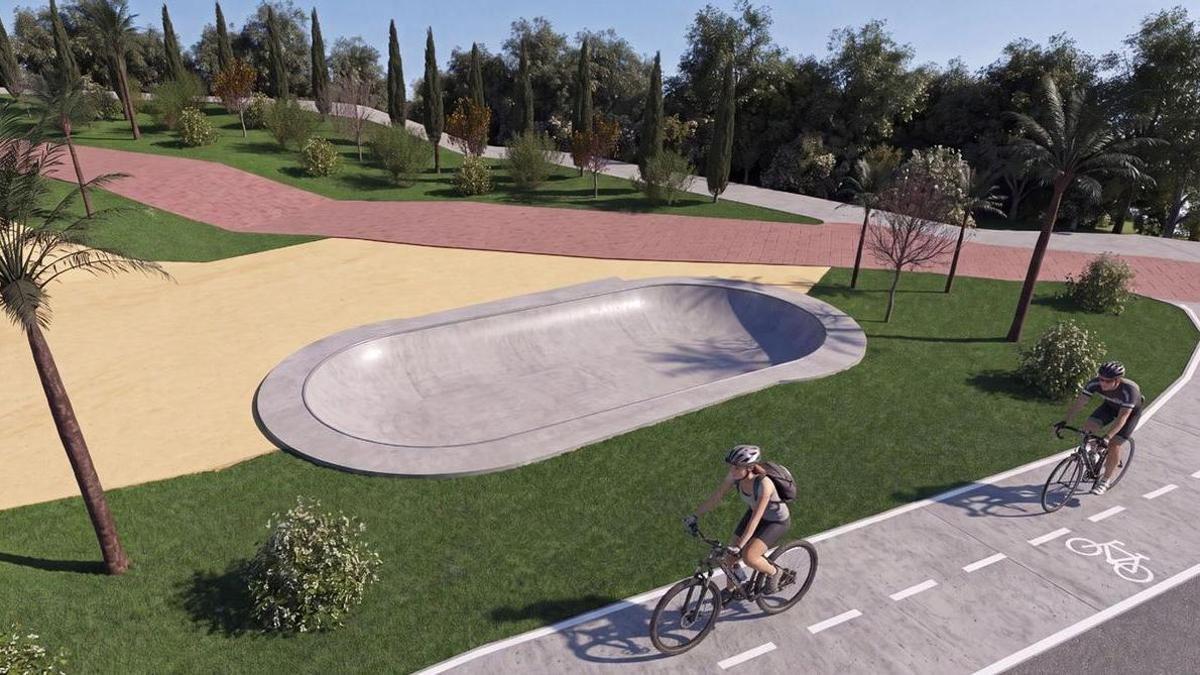 El Ayuntamiento de Torremolinos construirá un circuito de Pump Track en El Pinillo
