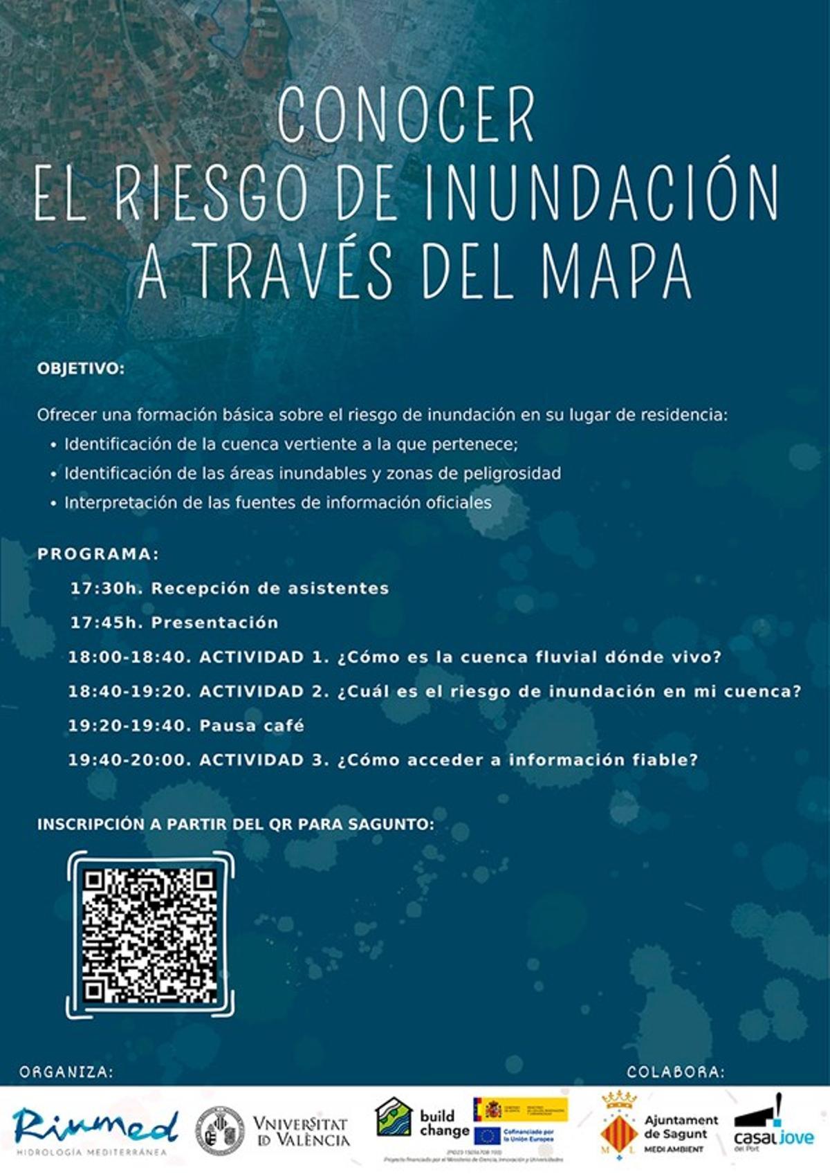 Programación del taller en el Casal Jove.