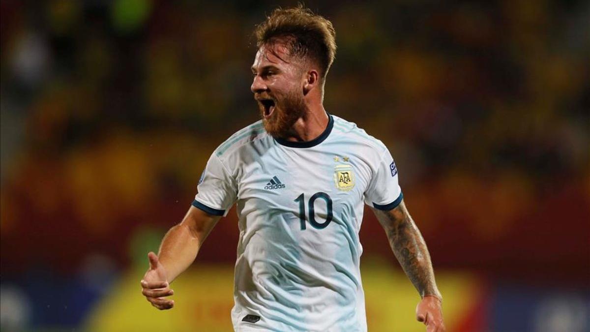 Alexis Mac Allister, ex Boca Juniors, anotó un doblete en la victoria de Argentina