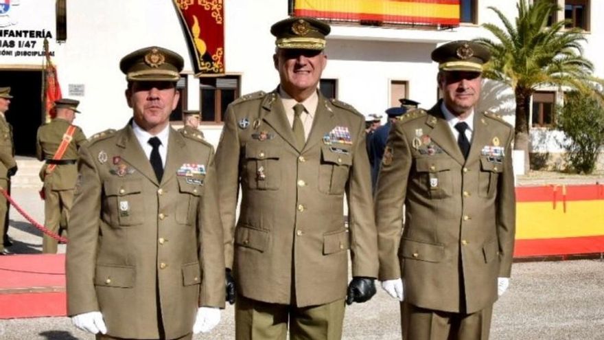 El coronel Jose María Laiz, nuevo jefe del Regimiento Palma 47