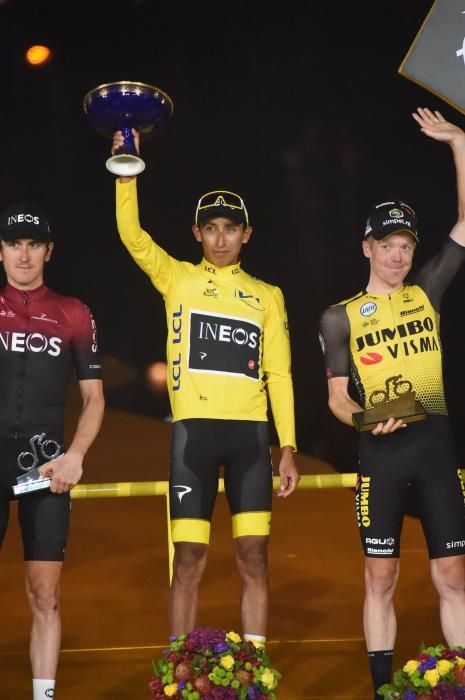 Egan Bernal, campeón del Tour de Francia