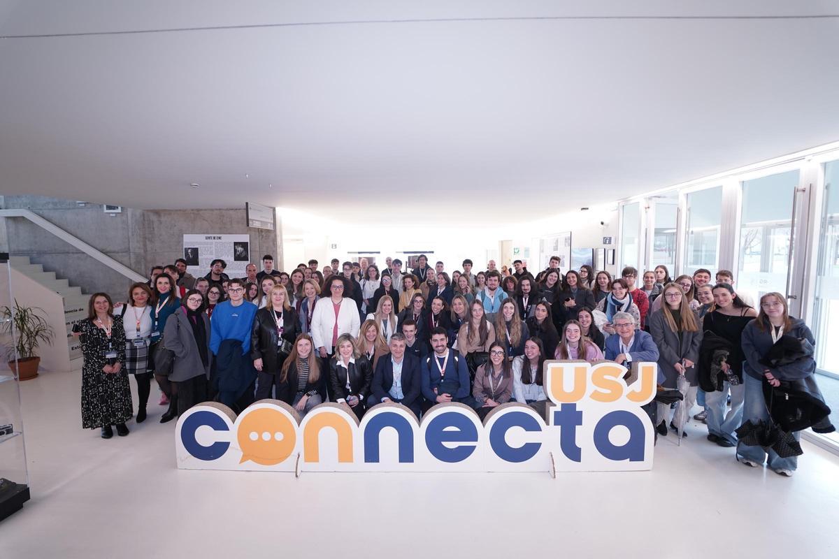 El encuentro USJ Connecta ya ha celebrado 14 ediciones con el objetivo de acercar a los alumnos al tejido empresarial de Aragón.