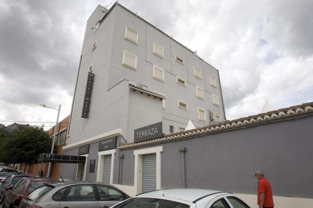 El hotel-restaurante Murta de Xàtiva, de titularidad municipal, en una imagen de archivo.