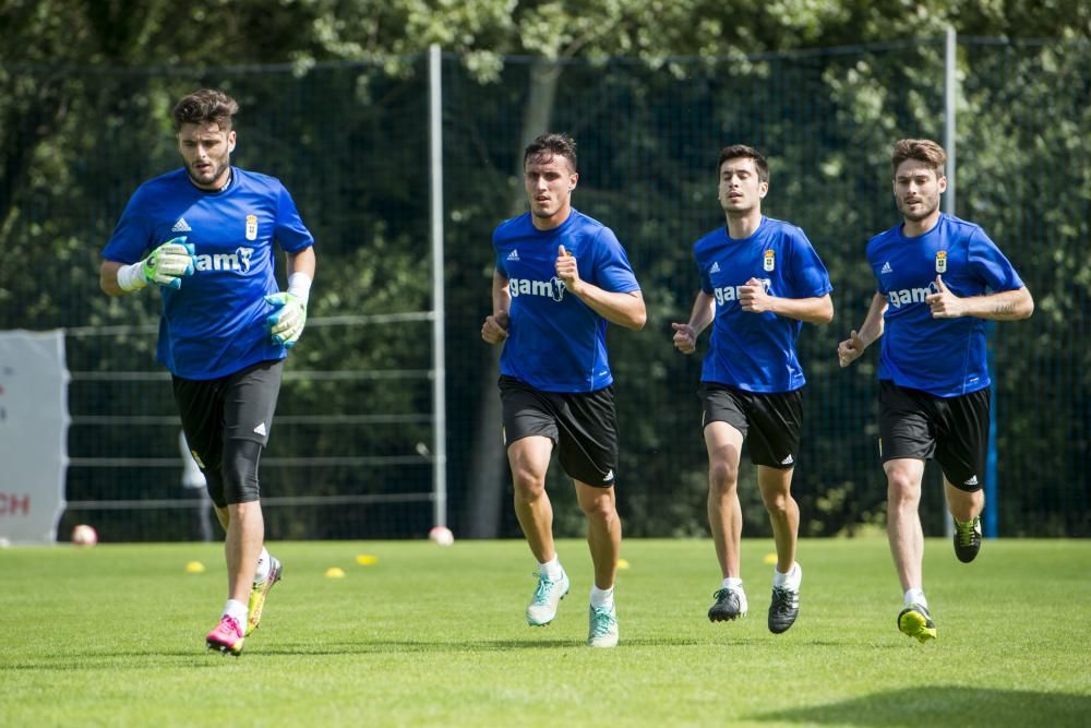 Entrenamiento del Real Oviedo