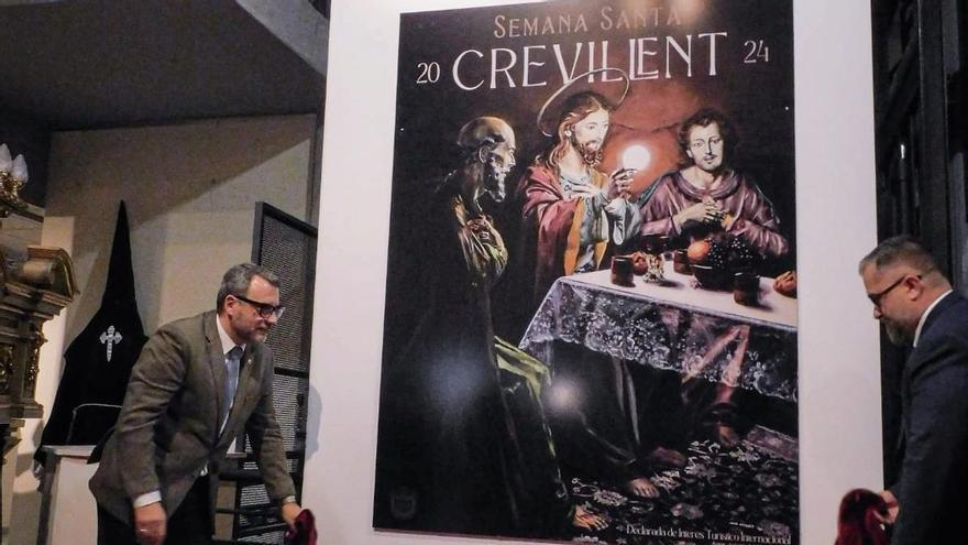 Una obra colosal para anunciar la Semana Santa de Crevillent 2024