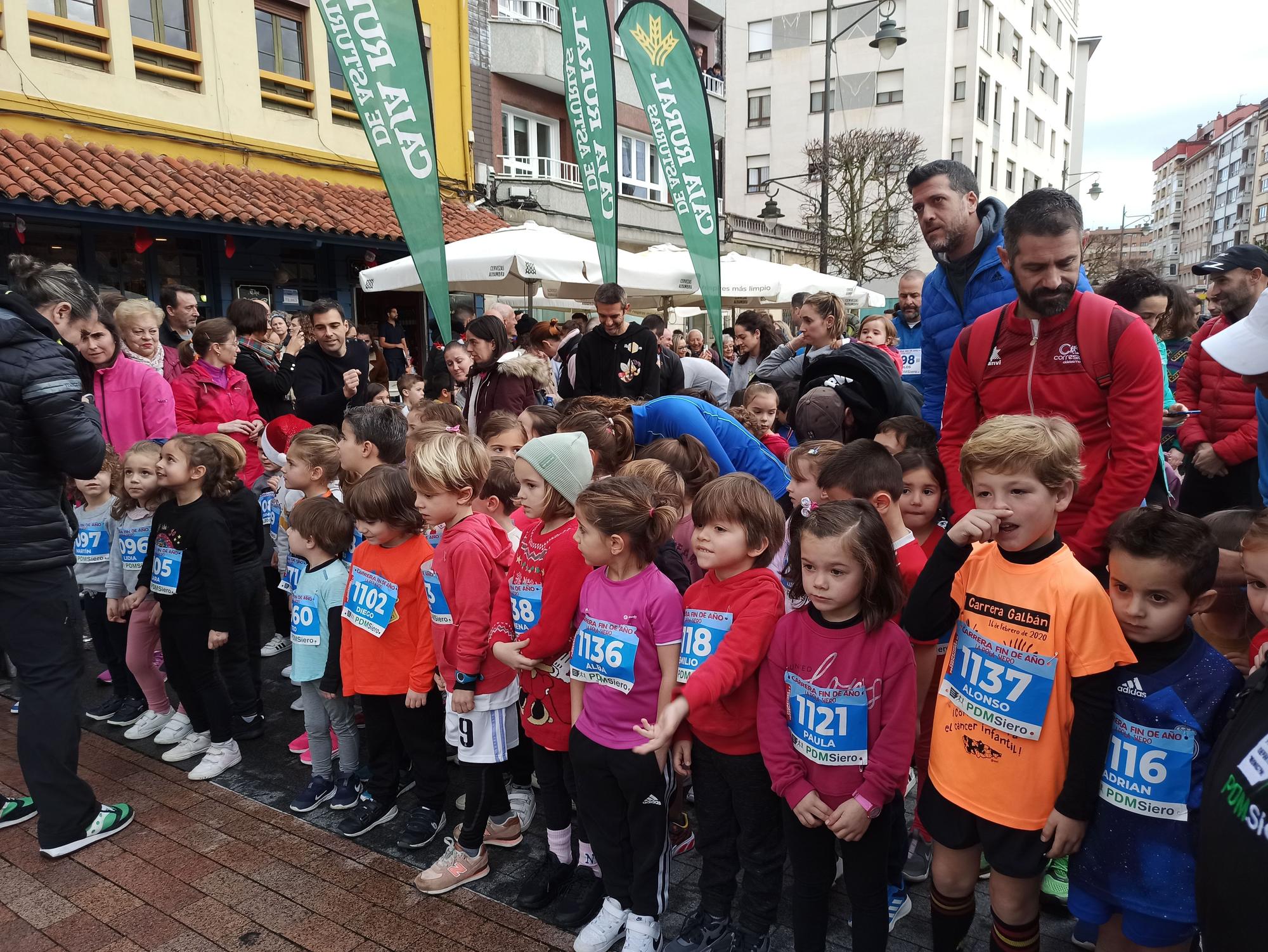 Casi 1.500 participantes disputan la carrera de Fin de Año de Pola de Siero