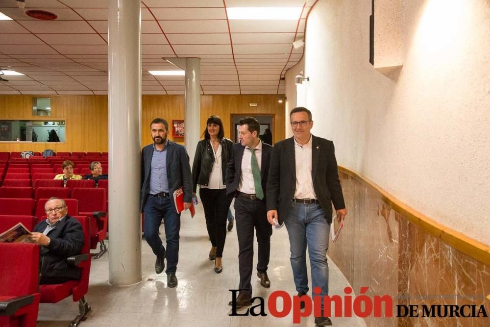 Ejecutiva abierta del PSOE en Cehegín