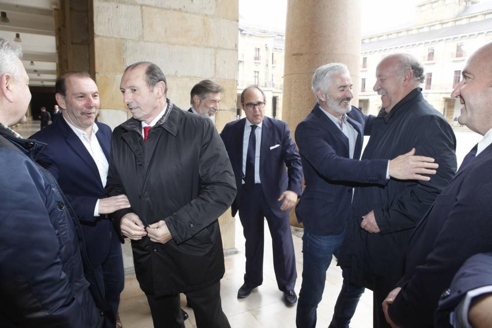 Presentación de la Fundación Escuela de Fútbol de Mareo Real Sporting de Gijón.