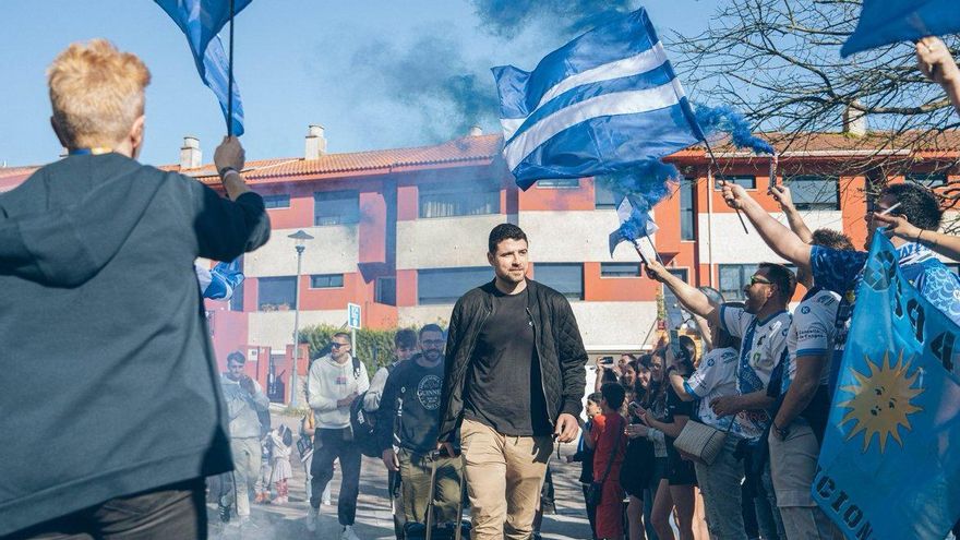 Moyano: «La primera parte ante Bidasoa fue un desastre, no fuimos reconocibles»