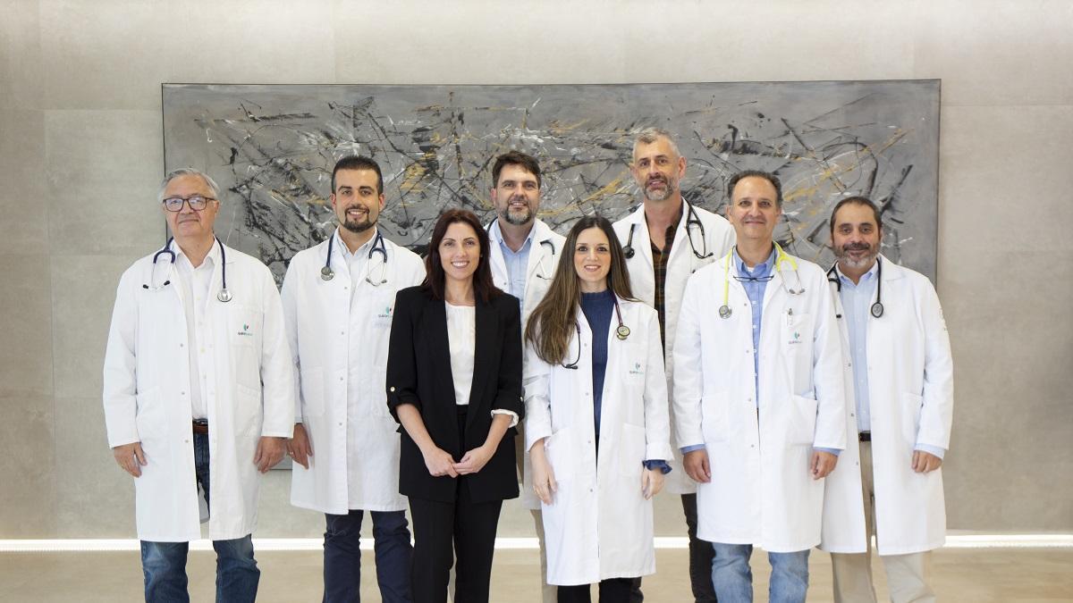 Equipo de Medicina Interna del hospital Quirónsalud Marbella.