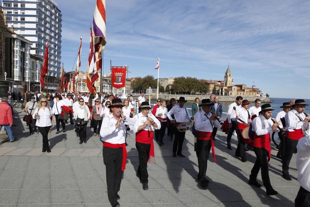 Celebración del Día de León en Gijón