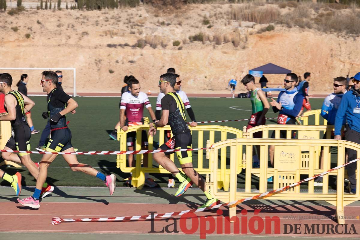 Campeonato Regional de Duatlón por relevos Súper Sprint en Calasparra (carrera a pie)