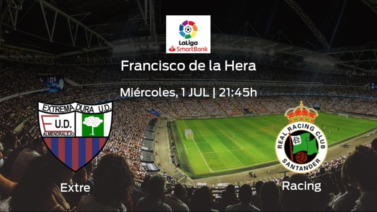 Jornada 37 de la Segunda División: previa del duelo Extremadura UD - Racing de Santander