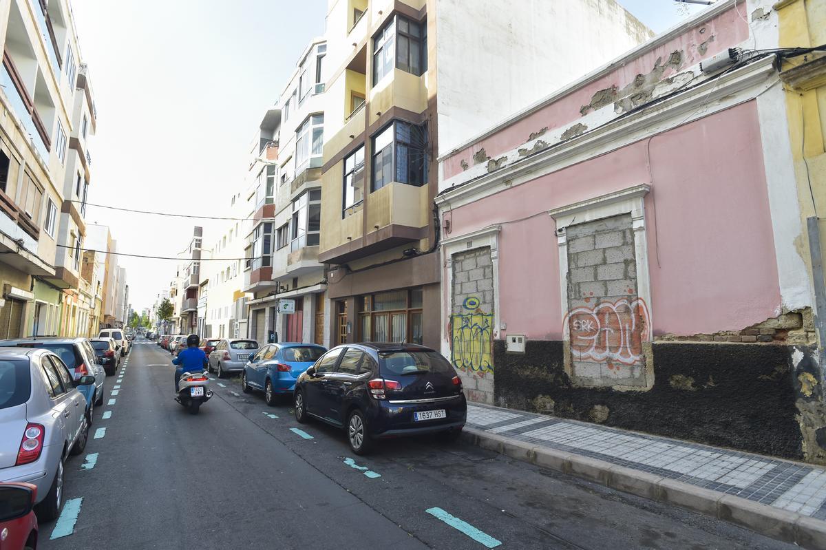 Casas abandonadas o en ruinas en la capital grancanaria