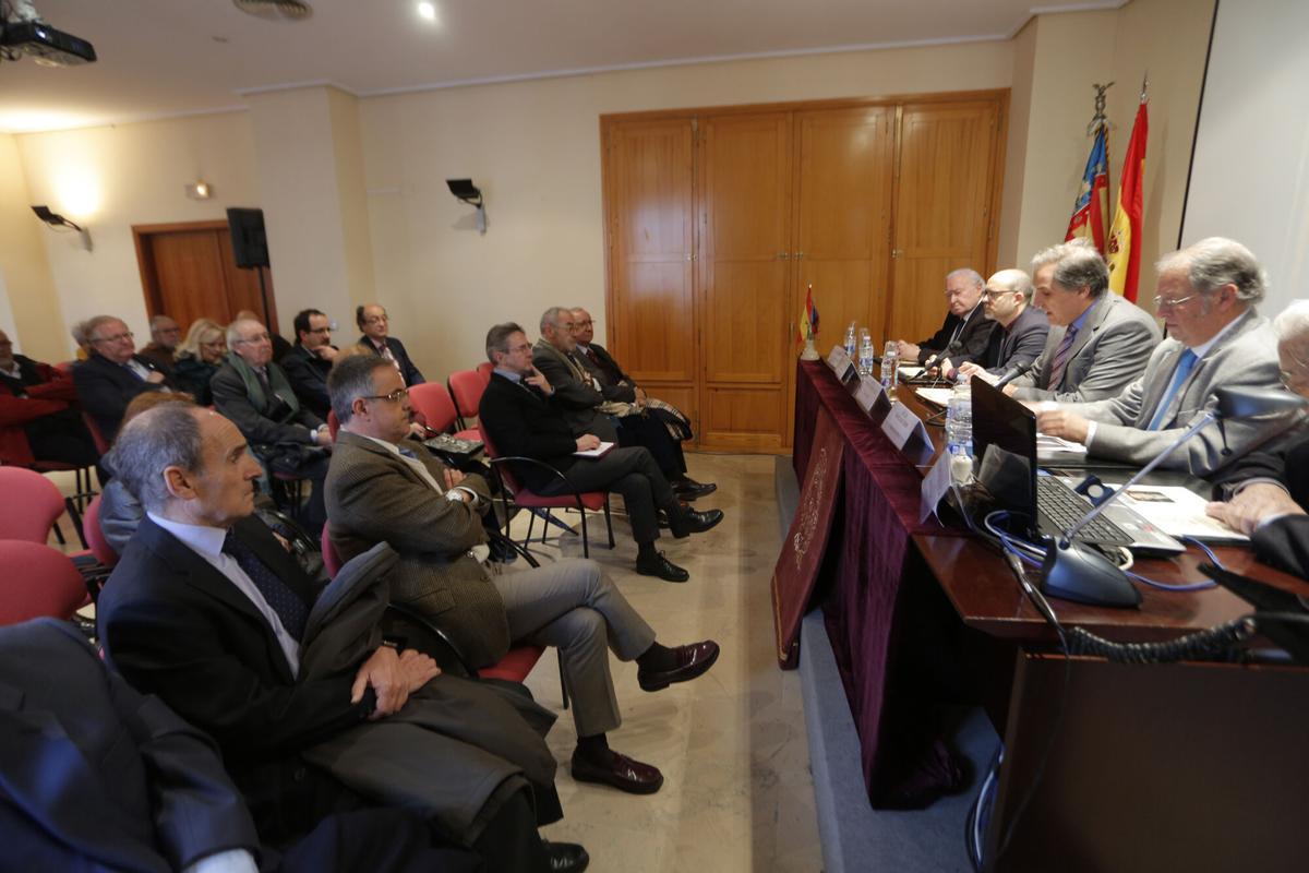Jornada de académicos de la Real Acadèmia de Cultura Valenciana (RACV).