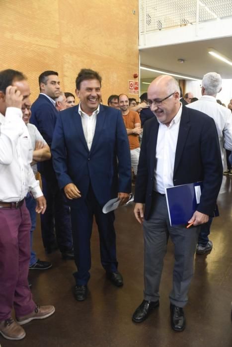 CANARIA. CABILDO INSULAR. LAS PALMAS DE GRAN CANARIA. Firma del pacto de Gobierno del Cabildo de Gran Canaria y presentación de las líneas estratégicas de trabajo. Fotos: Juan Castro  | 26/07/2019 | Fotógrafo: Juan Carlos Castro